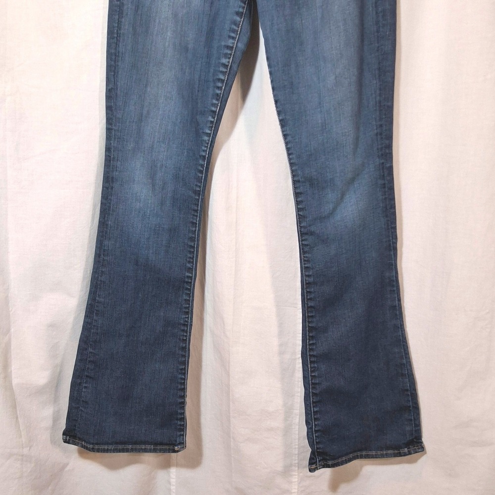 Vtg Lucky Brand Sofia Bootcut Jeans 4/27 Dark Wash Embroidered Pockets Boho Y2K - Picture 5 of 9
